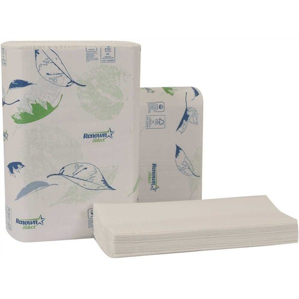 Renown White Advanced Multi-Fold Paper Towels 250 Sheets per Pack,  REN06449WB